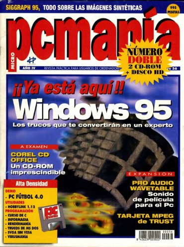 PCM36 - Revista PC Mania 1995 [Pdf]