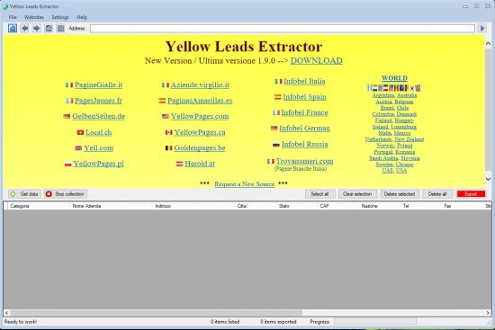 Yellow Leads Extractor 8.9.1 Multilingual