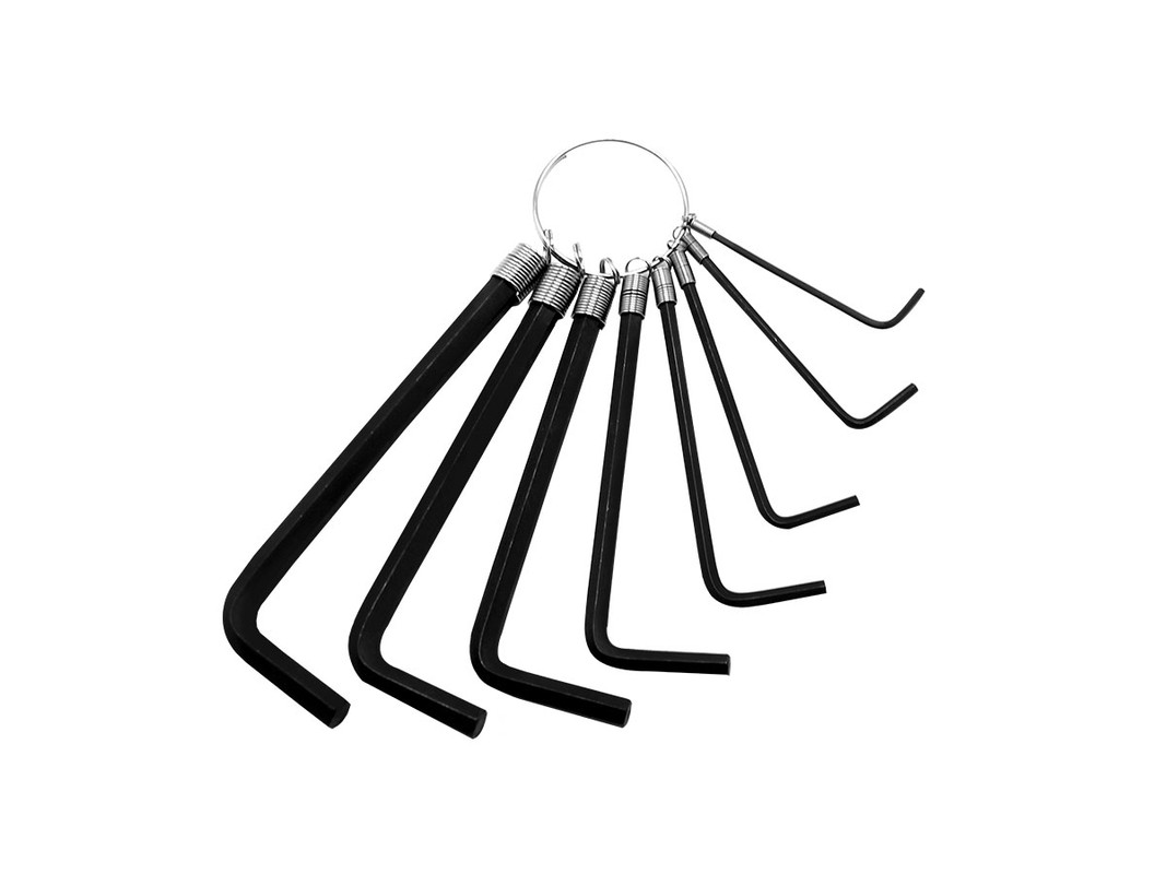 JUEGO DE LLAVE ALEN NEGRO 8 PCS ASAKI