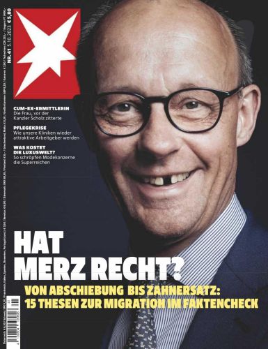 Cover: Der Stern Nachrichtenmagazin No 41 vom 04  Oktober 2023
