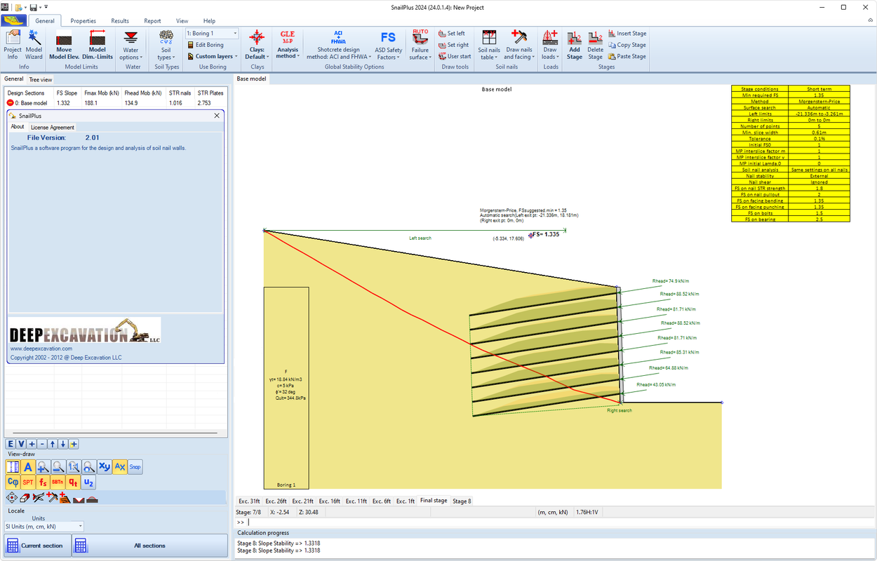 Working with Deep Excavation SnailPlus 2024 v24.0.1.4 full activated