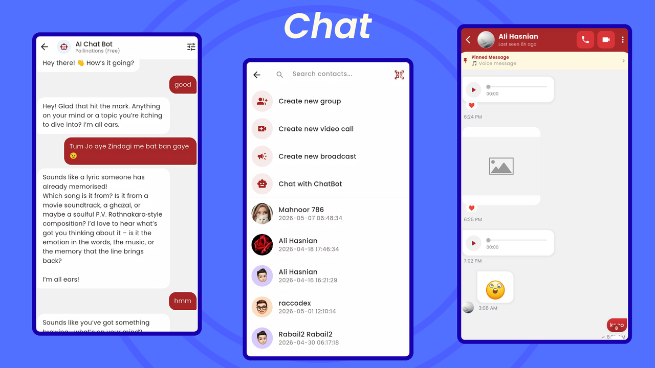 Expeazzy | Flutter Messenger Timeline Mobile App for Sngine
