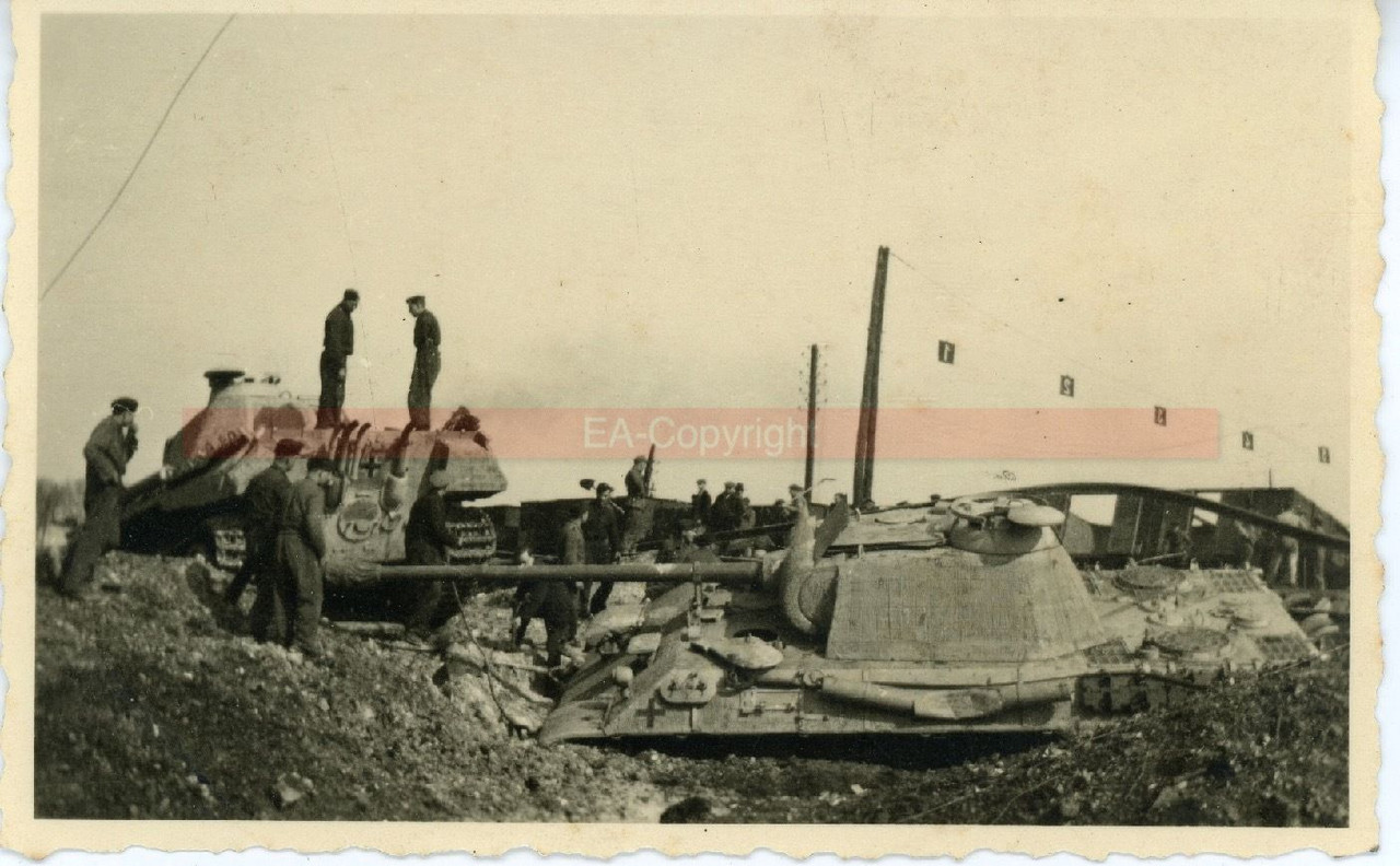 Panther Panzer Tank kämpfe Russland Foto