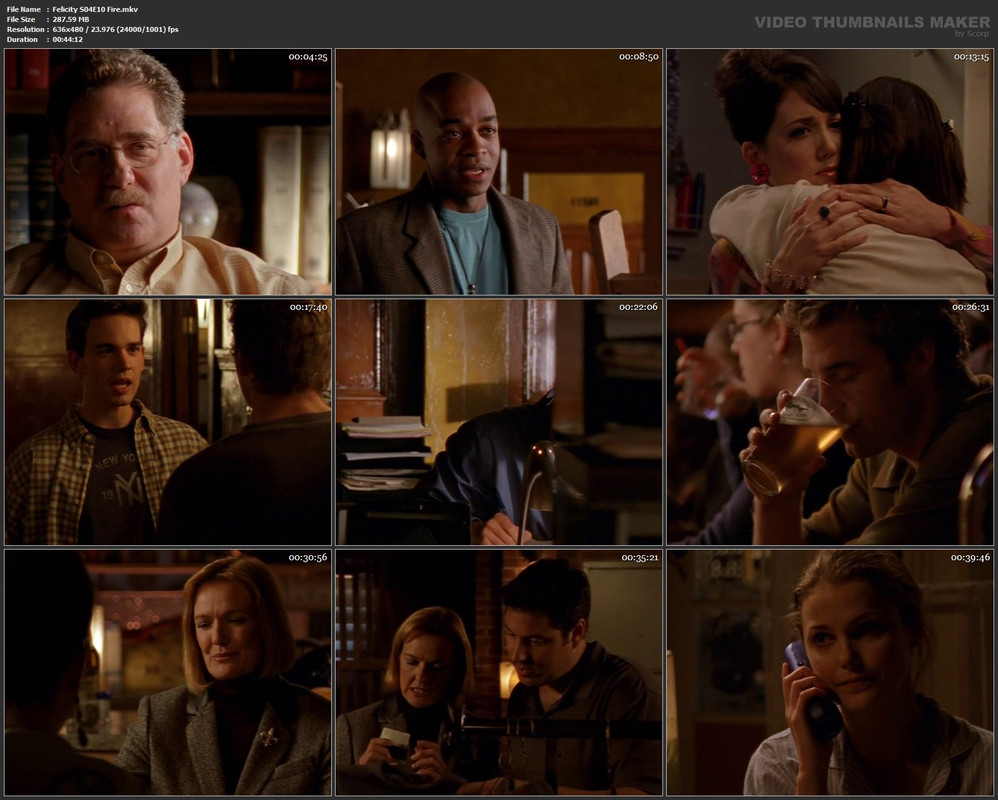Felicity S04E10 Fire.mkv
