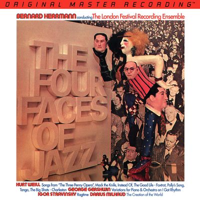 Bernard Herrmann - The Four Faces Of Jazz (1973) [1996, MFSL Remastered, CD-Quality + Hi-Res Vinyl Rip]