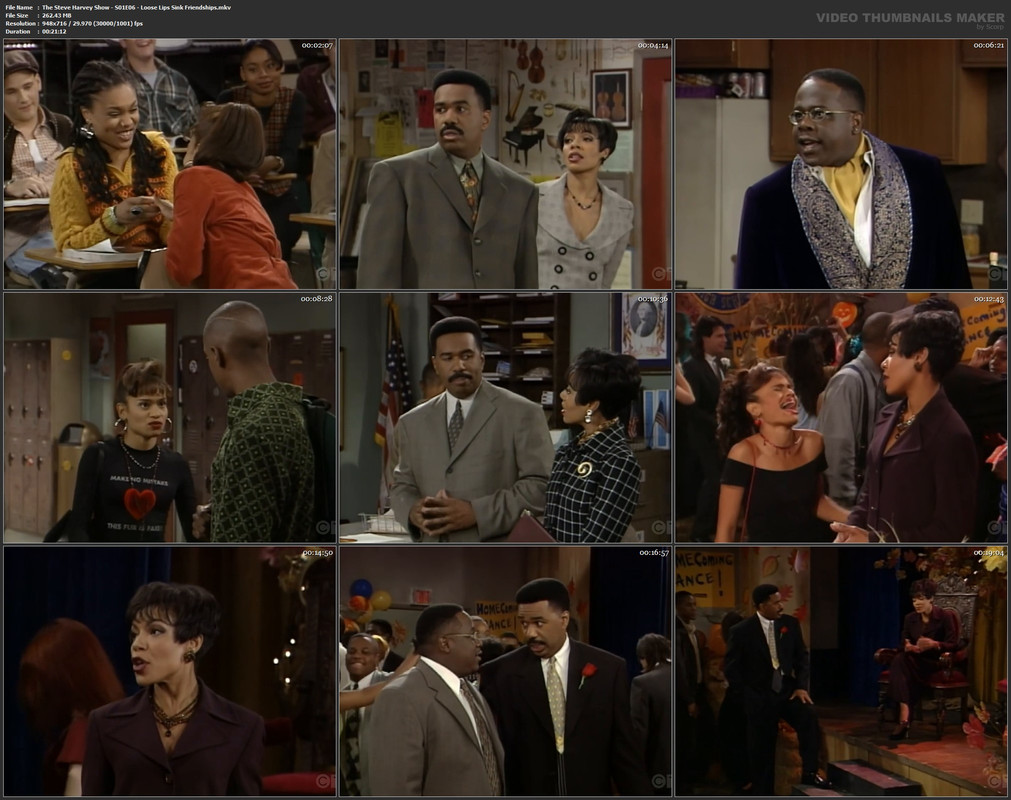 The Steve Harvey Show - S01E06 - Loose Lips Sink Friendships.mkv