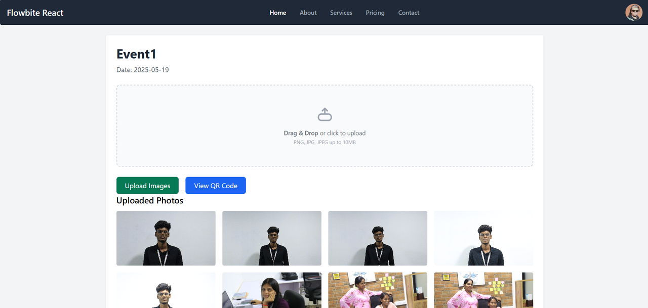 Upload Page