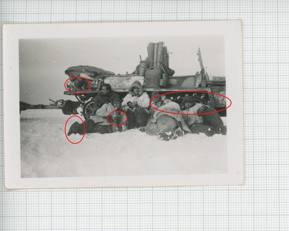 Wehrmacht Soldaten Ostfront Halbkette Ausrüstung