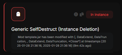 Generic Modifications detection