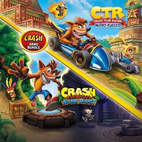 Xbox: Crash Bandicoot N. Sane Trilogy + CTR Nitro-Fueled Xbox One 
