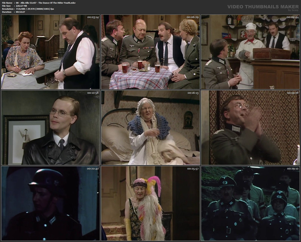 08 - Allo Allo S1e07 - The Dance Of The Hitler Youth.mkv