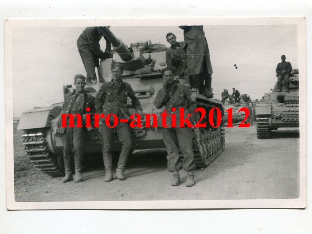 Foto, Wehrmacht, Panzer Nahaufnahme, Russland, (