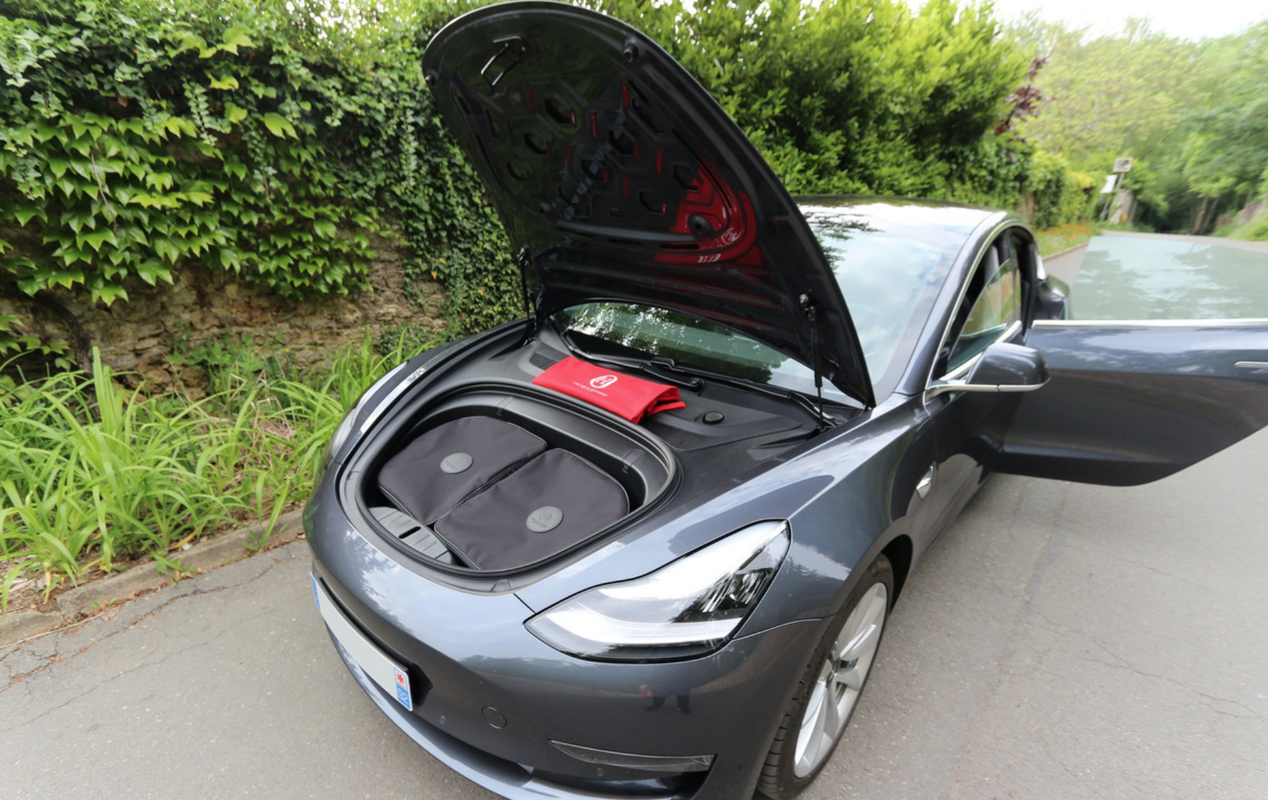 Sac frunk tesla model 3 bagages-4