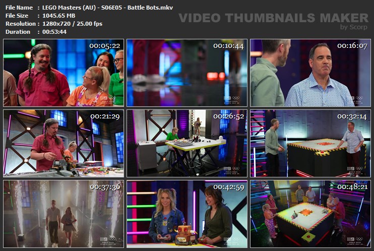 LEGO Masters (AU) - S06E05 - Battle Bots.mkv