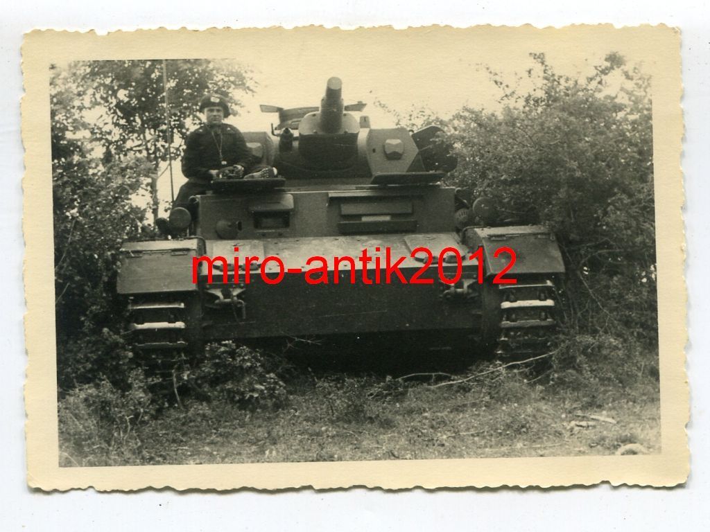 Foto, Panzerregiment 7, Panzer bereit für den Ka
