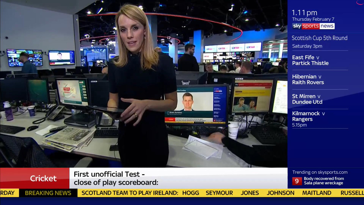 07 February - 13.00.00 - Sky Sports News. All the news from the 