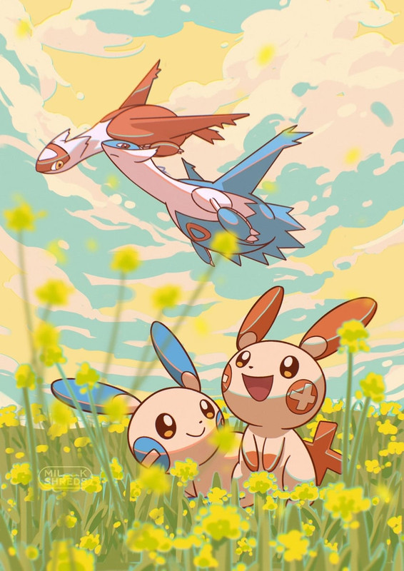 latias-latios-minun-and-plusle-pokemon-d