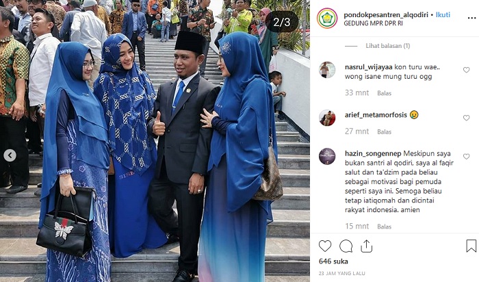 Penampakan 3 istri Lola Fadil