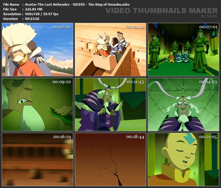 Avatar The Last Airbender - S01E05 - The King of Omashu.mkv