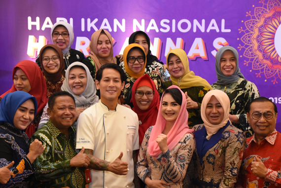 Buka Puncak Harkannas ke-6 Tahun 2019, Ketua Forikan Arumi Dorong Mentalitas Konsumsi Ikan