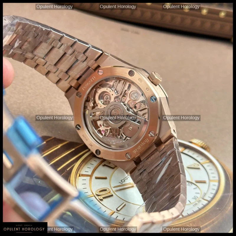 Audemars Piguet Royal Oak Tourbillon 26735 Stainless Steel Skeleton Dial 41mm