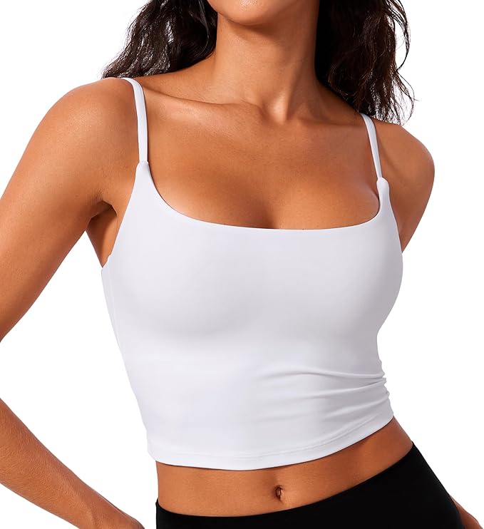 CRZ YOGA Butterluxe Women's Longline Sports Bra