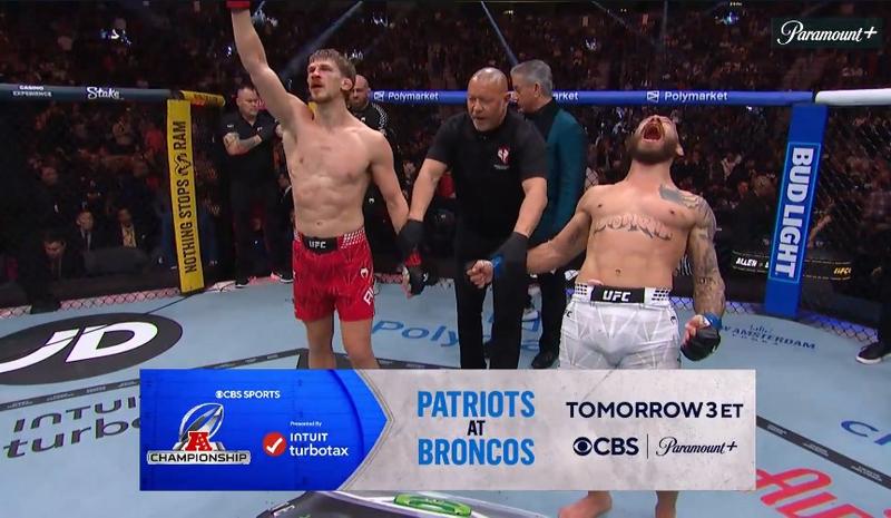 Жан Силва с трудна победа над Арнолд Алън в здрав сблъсък