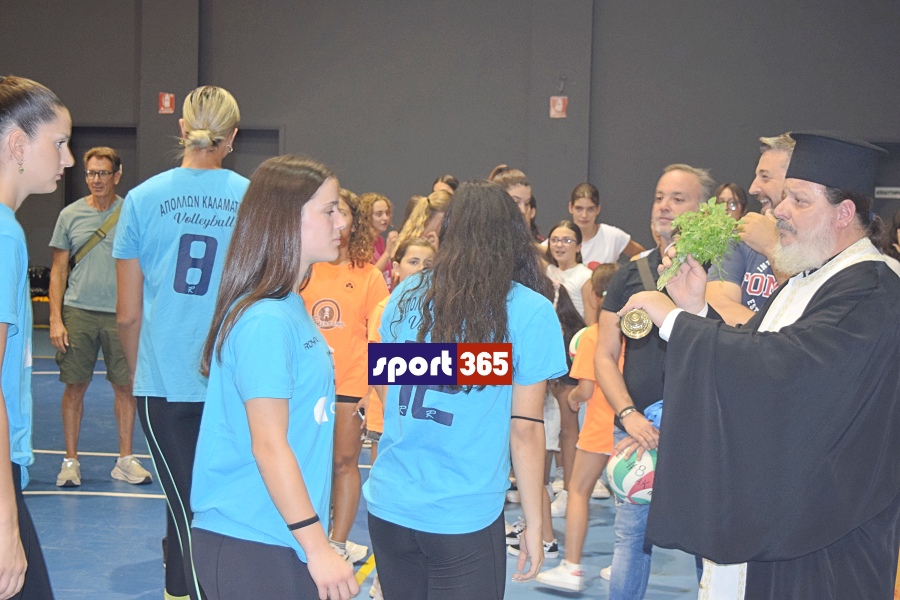 , &Alpha;&pi;ό&lambda;&lambda;&omega;&nu;&alpha;&sigmaf; &Kappa;&alpha;&lambda;&alpha;&mu;ά&tau;&alpha;&sigmaf;: &Mu;&epsilon; &tau;&omicron; &beta;&lambda;έ&mu;&mu;&alpha; &sigma;&tau;&eta;&nu; Volley league (pics & vid)