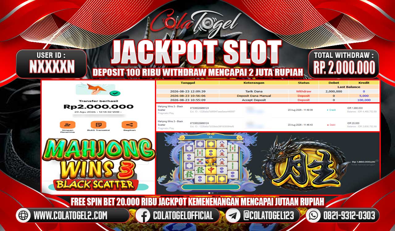 JACKPOT SLOT GACORR!!