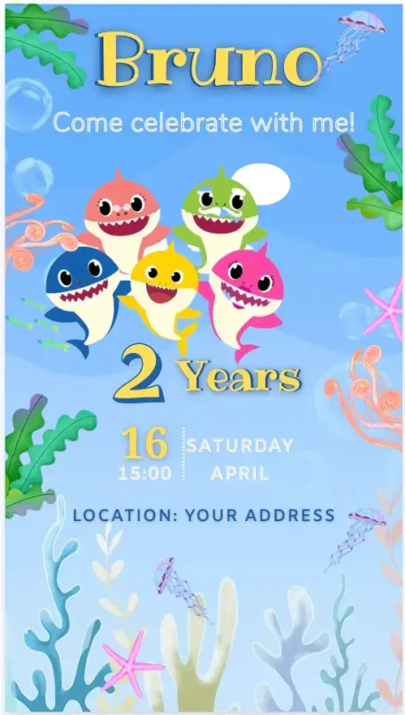 Invitation template