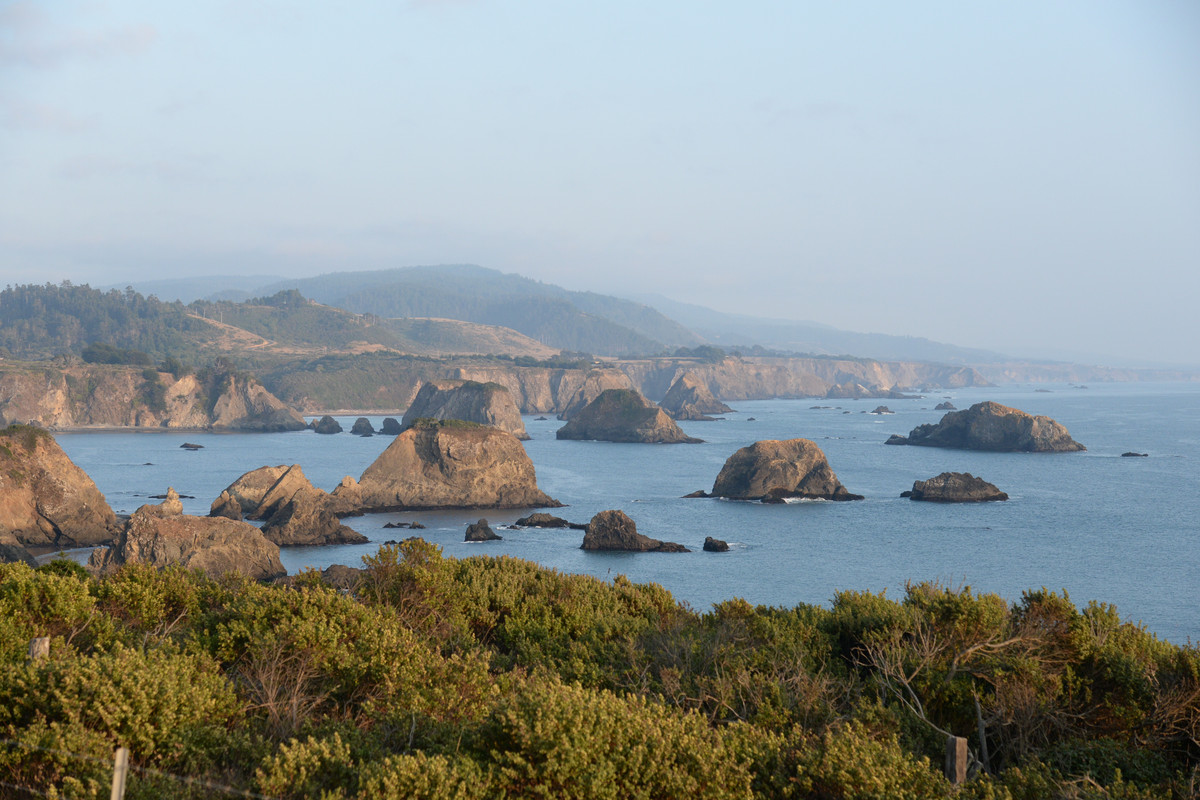 Árboles gigantes, fuegos y volcanes extintos - Oregon y California norte (2018) - Blogs de USA - Rogue River y costa norte de California (44)