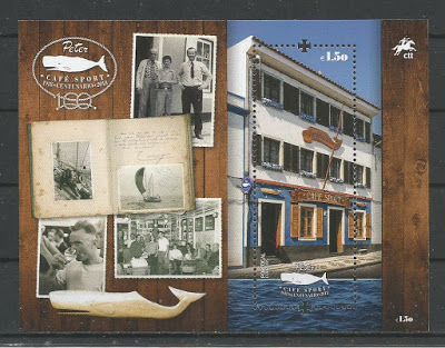 Portugal - 2018 - Centen. Peter Café Sport - bloco