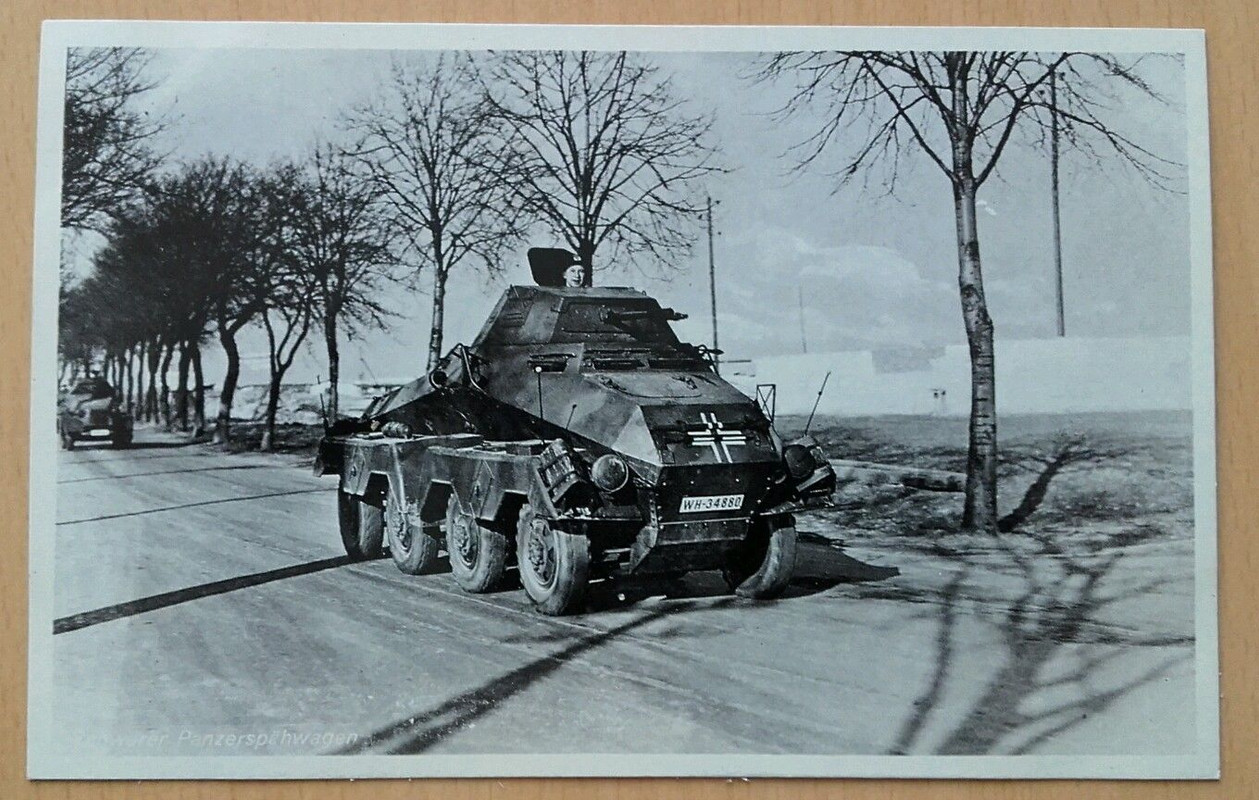 Schwerer Panzerspähwagen ,Feldpost Krampnitz