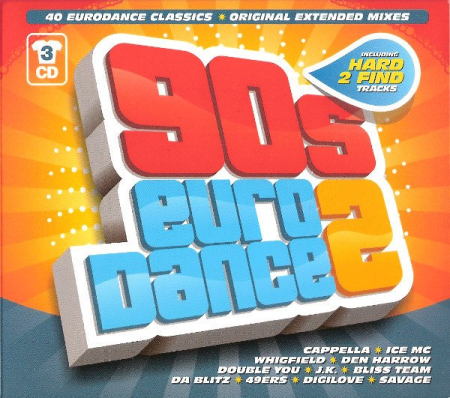 VA   90s Eurodance 2 (3CD) (2014)