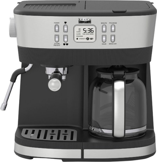 Unleash Barista-Level Brews: Bella Pro Series Espresso & Drip Coffee Maker Only .49 (Originally 9.99) at Best Buy!
