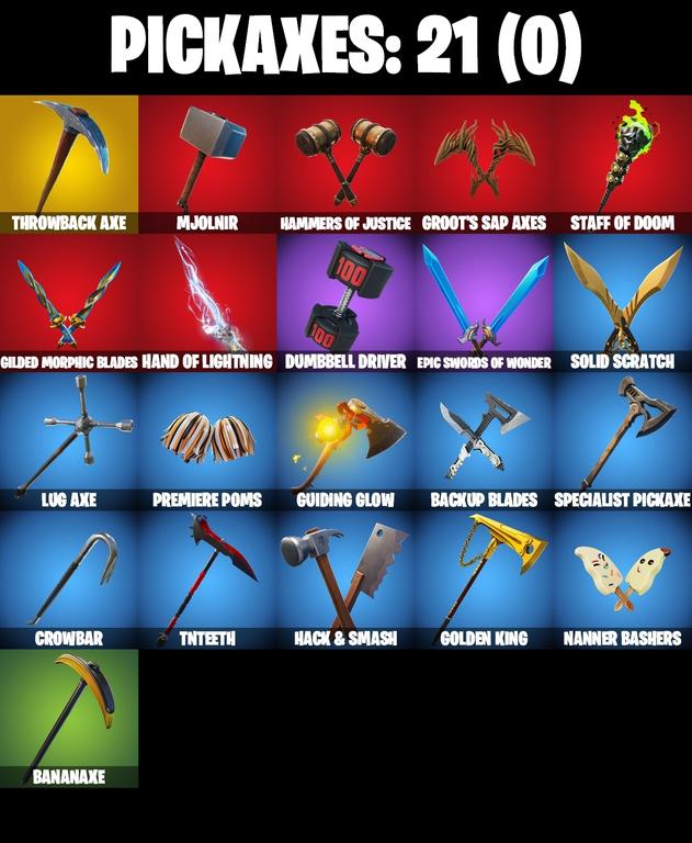 pickaxes comp