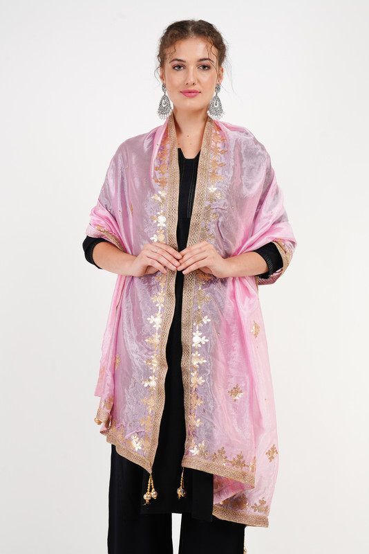 Sciarpa stola Way2Like Art seta Dupatta dolce Arif design sciarpe hijab designer - Foto 10 di 45