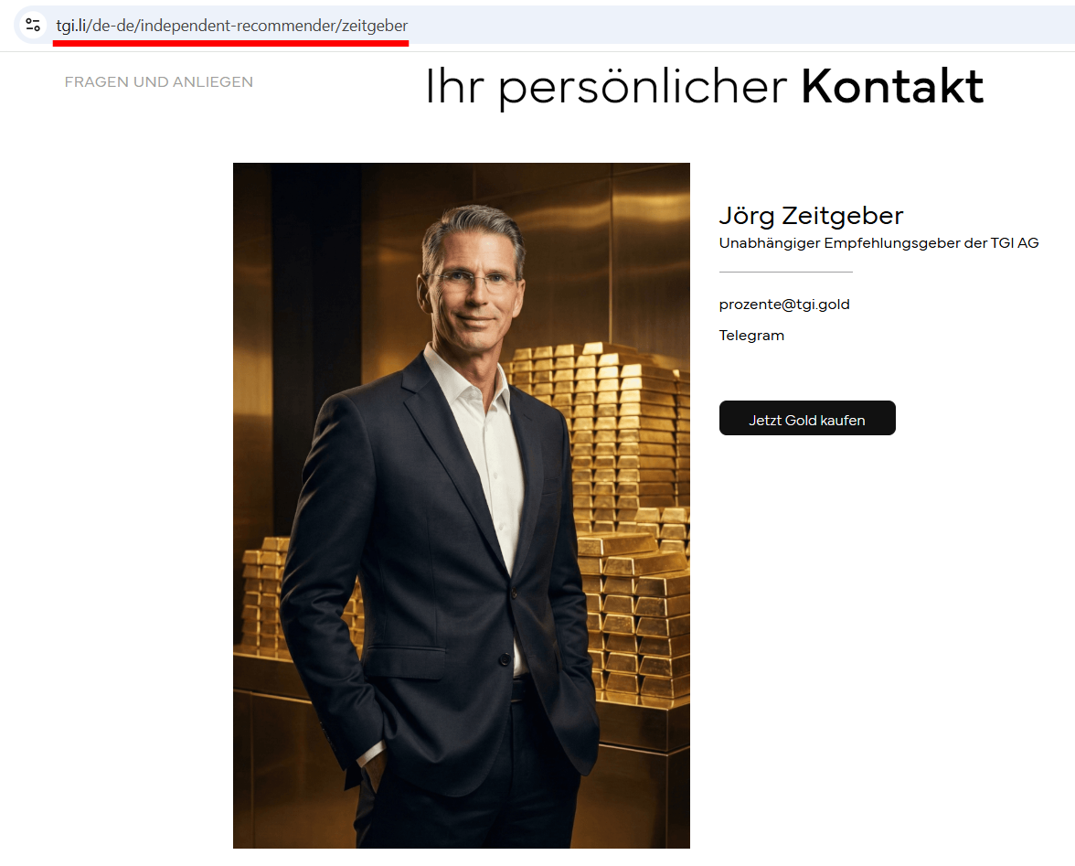 Jörg Zeitgeber Independent Recommender der TGI AG