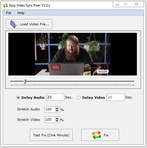 Easy Video Sync Fixer 1.3.4