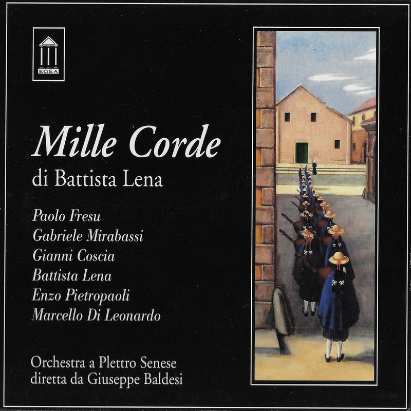 Battista Lena (Guitar), Paolo Fresu (Trumpet, Gianni Coscia (Accordion), Flugelhorn), Enzo Pietropaoli (Double Bass), Gabriele Mirabassi (Clarinet, Bass Clarinet), Marcello Di Leonardo (Percussion) - Mille Corde (2019) .mp3 -320 Kbps