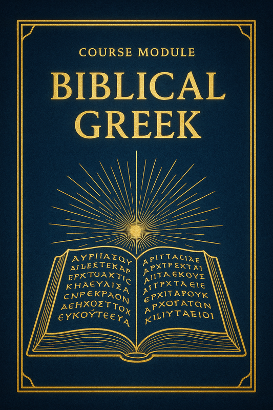 Biblical Greek Course
