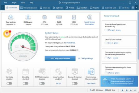 Auslogics BoostSpeed 12.2.0.1 Multilingual + Portable Auslogics BoostSpeed 12.2.0.1 Multilingual + Portable