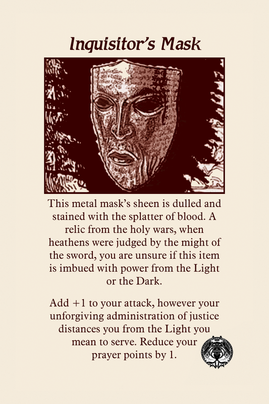 inquisitors mask