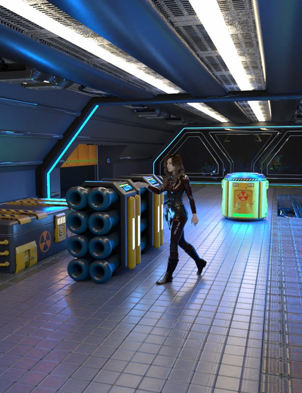 Sci-Fi Starship Cargo Hold Volume 1 Sci-Fi Starship Cargo Hold Volume 1