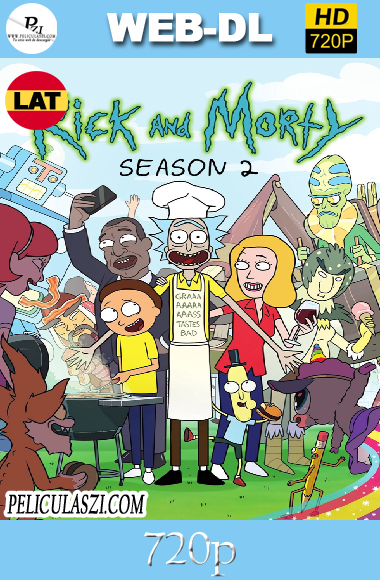 Rick y Morty (2015) HD Temporada 2 WEB-DL 720 Latino