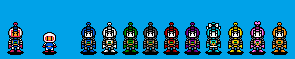 Atomic Bomberman in SBM3 style(x1) variants
