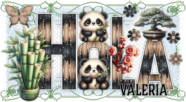 Hola Panda Garden valeria