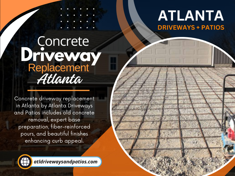 Concrete Driveway Replacement Atlanta