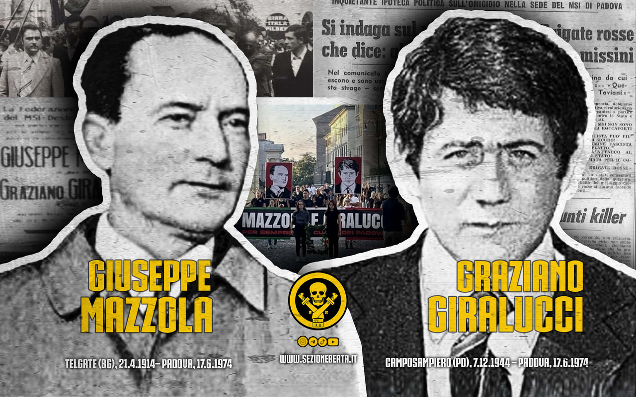 Graziano Giralucci e Giuseppe Mazzola: la strage di via Zabarella e l’inizio del terrorismo rosso