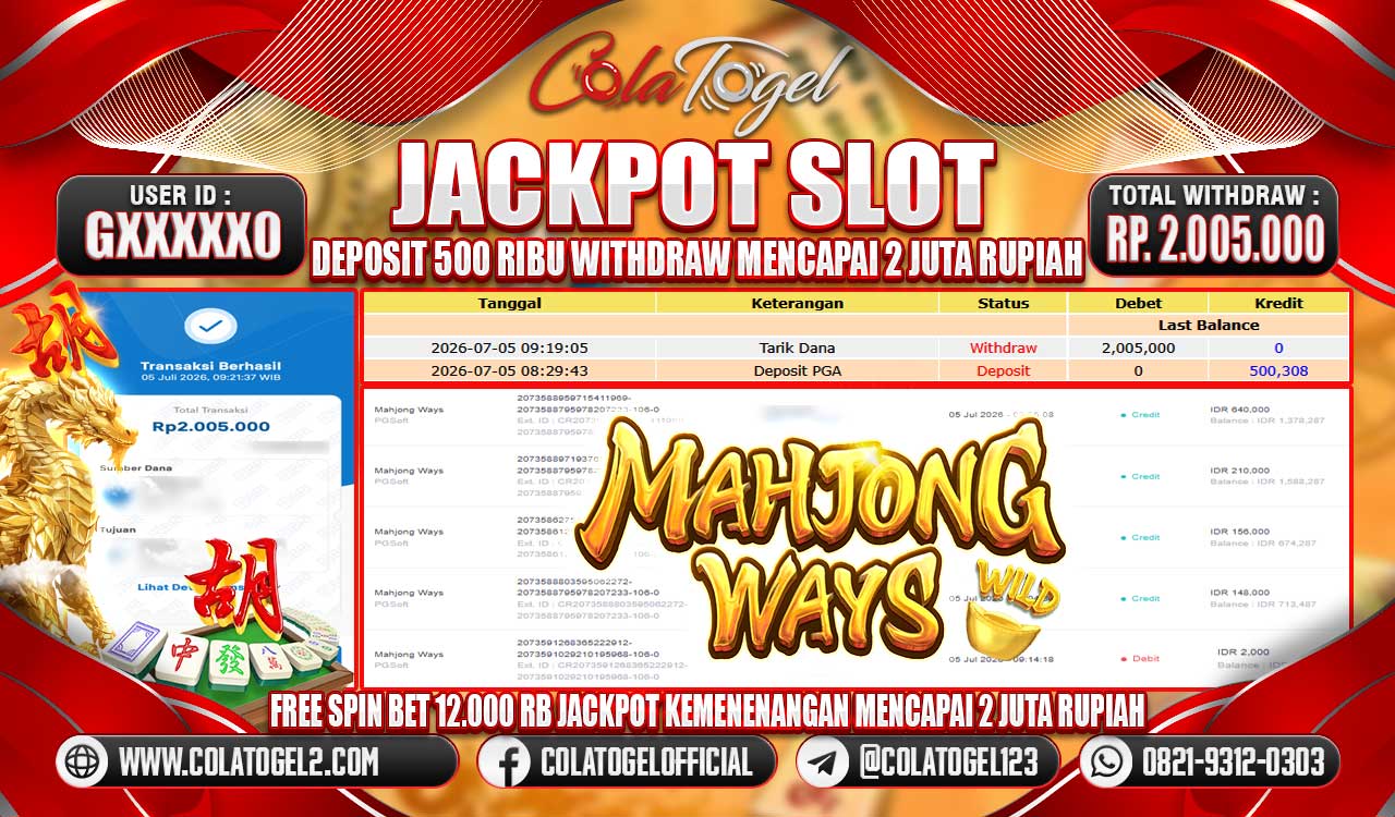 JACKPOT SLOT GACORR!!